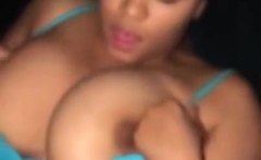 Snacking Yellow Melon Pussy In Backseat Of My Audi