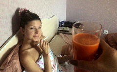 Cute amateur teen reality gangbang