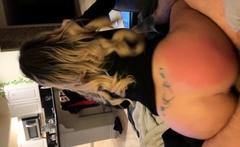 Amateur doggystyle in POV