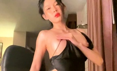 Small titted Briana toying herself poolside