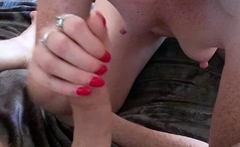 MILF POV Big Cock Blowjob