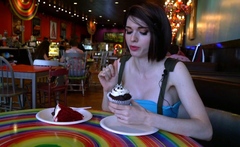 Brunette Solo Webcam Masturbation