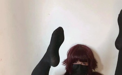 Amateur asian teen licks ass and sucks cock