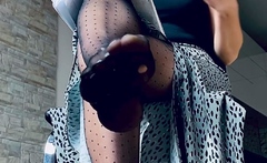 Hawt Blonde milf in foot Fetish tube scene