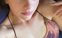 Pale amateur teen brunette Lynn Love
