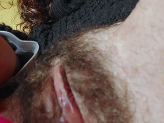 Amateur close up ass toying