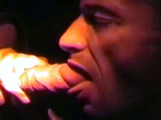 Amateur german stud deepthroating random