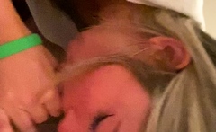 Sexy amateur blonde blowjob amp cumshot HD
