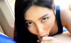 Amateur Asian Deepthroat Blowjob