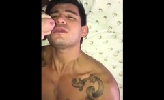 Big-Cock Latin Guy Gives Blowjob to Amateur Asian