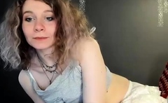 Hottest brunette solo webcam masturbation 2