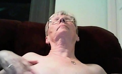 Granny's Webcam: Titillating Tit Play