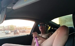 Public Play at Hyvee - Adult Toy Solo in Car