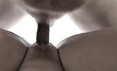 Dansk par store pikudstilling derhjemme med kone