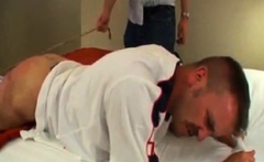Spanked Gay Amateur Loves It Rough