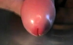 Uncut Foreskin Close-up: Jerk-off and Cum