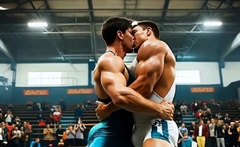 AI Student Wrestlers Suck And Fuck At The Meet by ManyAMan