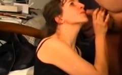 Cum Swallowing Amateur's Play With Old Master