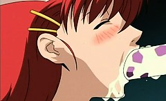 Sexy Lesbo Hentai Sex Dolls Sucking Mistress Strap-on